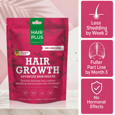 Hair+ Growth Gummies